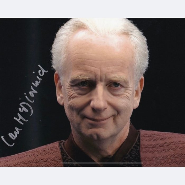 Star Wars - Signed by Ian McDiarmid (The Emperor Palpatine)