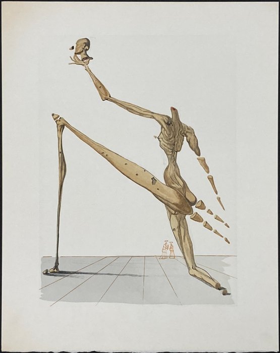 Salvador Dali (1904-1989) - Bertram dal Bornio - Divine Comedy