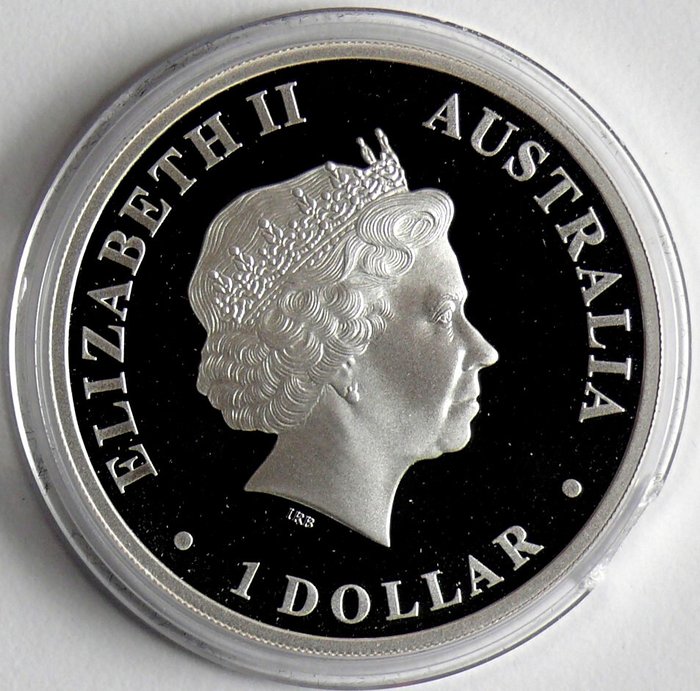 Australien. 1 Dollar 2011 Discover Australie - Emu, 1 Oz (.999)  (Ingen mindstepris)