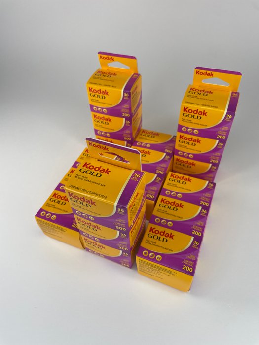 Kodak Gold 6 x 3 Package ISO 200 color negative [18 Films] | Ubrugt film