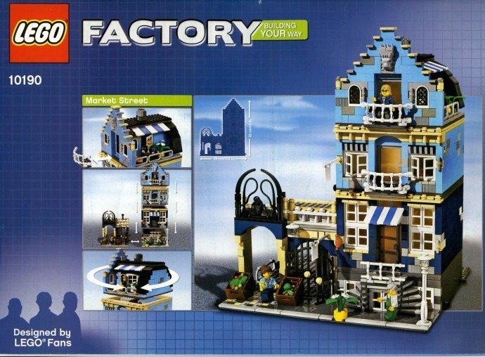 Lego - Creator Expert - 10190 - Modular Buildings - Market Street - No reserve price