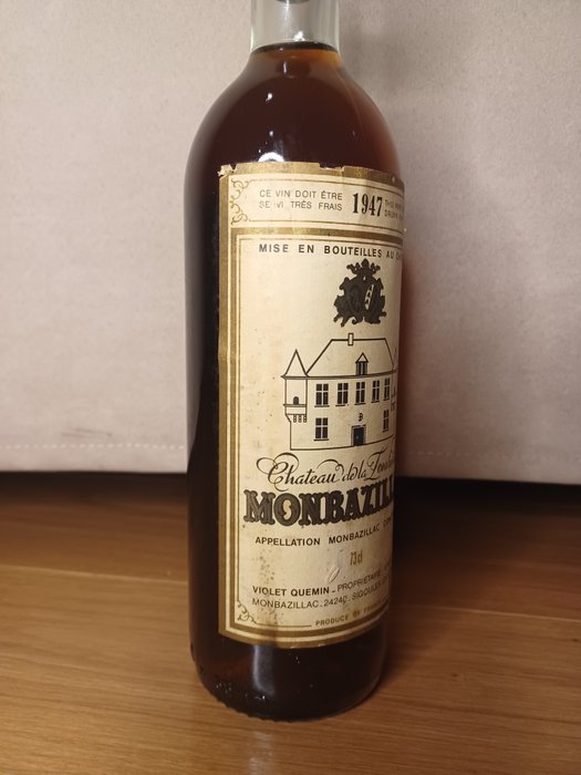 1947 Château de la Fonvieille - Monbazillac - 1 Flaske (0,75L)