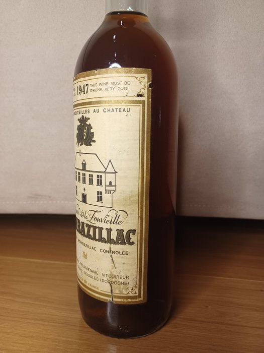 1947 Château de la Fonvieille - Monbazillac - 1 Flaske (0,75L)