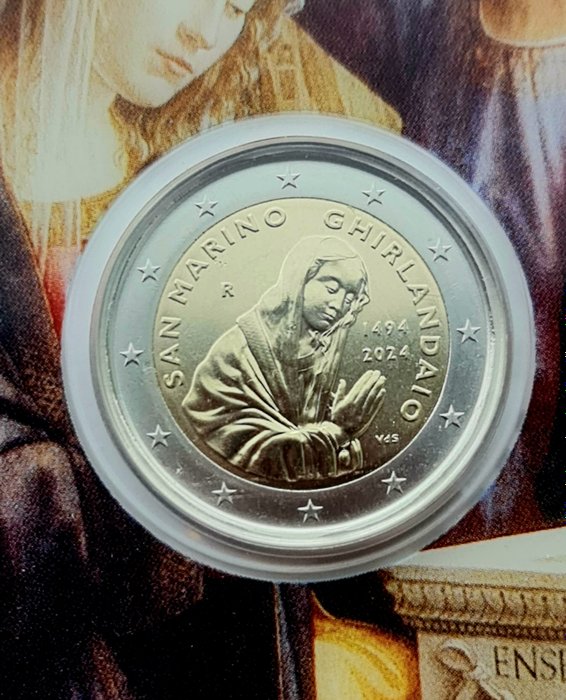 San Marino. 2 Euro 2024 "Ghirlandaio" (10 coins)