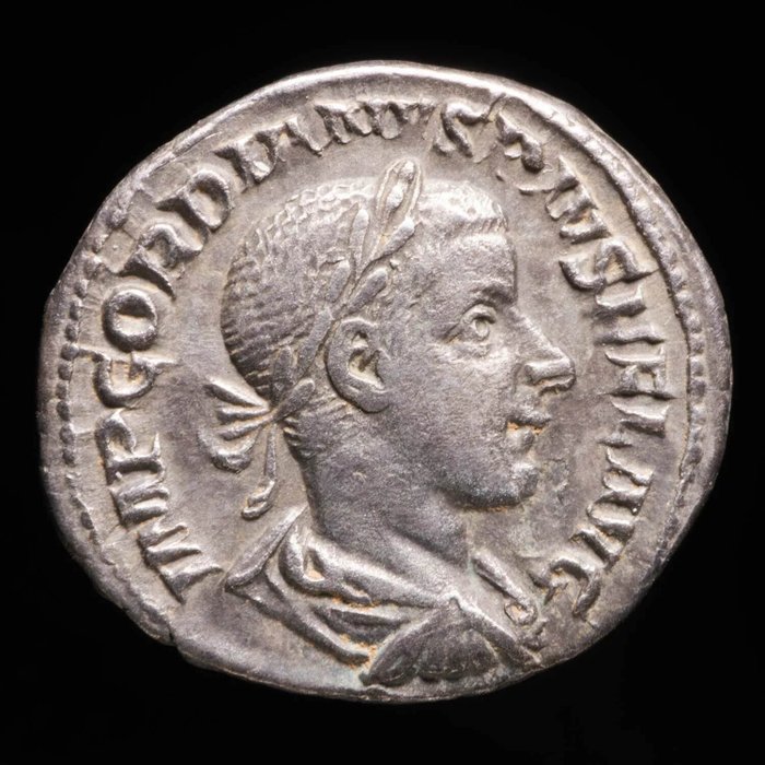 Romarriket. Gordian III (AD 238-244). Denarius Roma - SALVS AVGVSTI  (Ingen mindstepris)