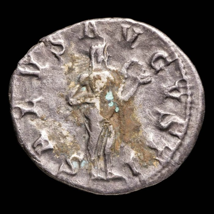 Romarriket. Gordian III (AD 238-244). Denarius Roma - SALVS AVGVSTI  (Ingen mindstepris)