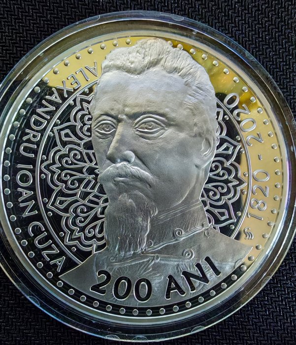 Rumænien. Silver medal 2020 Romanian History, Alexandru Ioan Cuza, 5 Oz (.999)  (Ingen mindstepris)