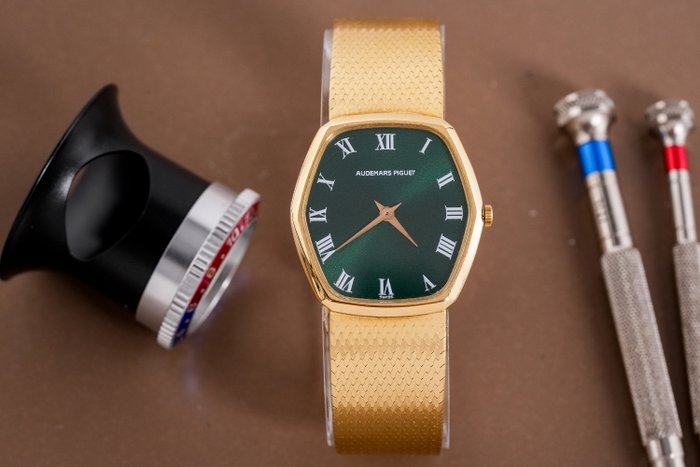 Audemars Piguet - Hexagonal Green Dial 18k Gold - Mænd - 1960-1969