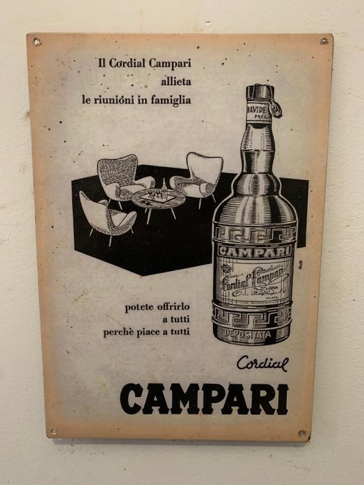 Campari - Reklameplakat - Jern