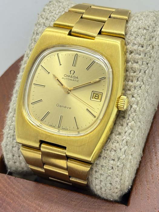 Omega - Geneve Automatic Date Jumbo - Ingen mindstepris - Ref:166.0191 Cal.1012 - Mænd - 1970-1979