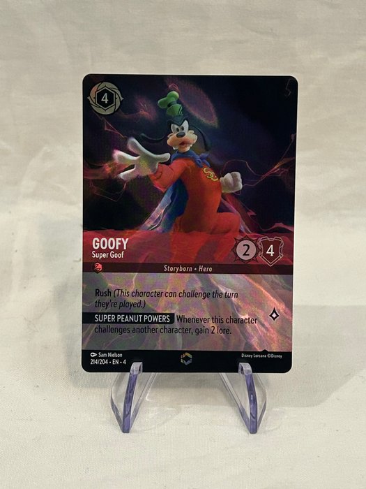 Disney Card - Lorcana - Enchanted Goofy 214/204-en-4