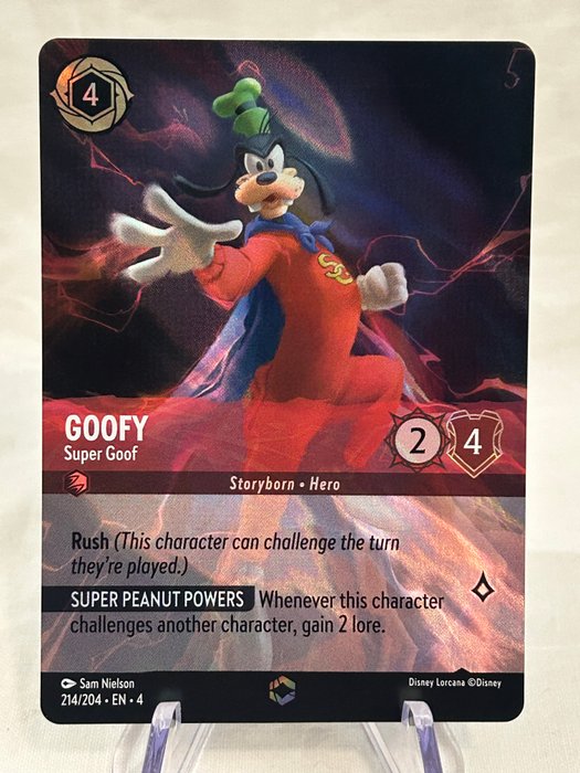 Disney Card - Lorcana - Enchanted Goofy 214/204-en-4