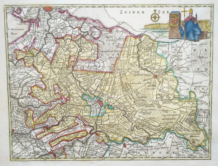 Holland - Provinsen Utrecht; H de Leth - Uitrecht - 1740