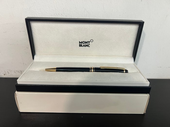 Montblanc Meisterstuck - Pix - Classic - Precious Resin  Gold Plated - EXCELENTE - COMO NOVA - Kuglepen