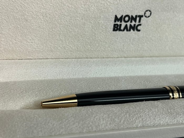 Montblanc Meisterstuck - Pix - Classic - Precious Resin  Gold Plated - EXCELENTE - COMO NOVA - Kuglepen