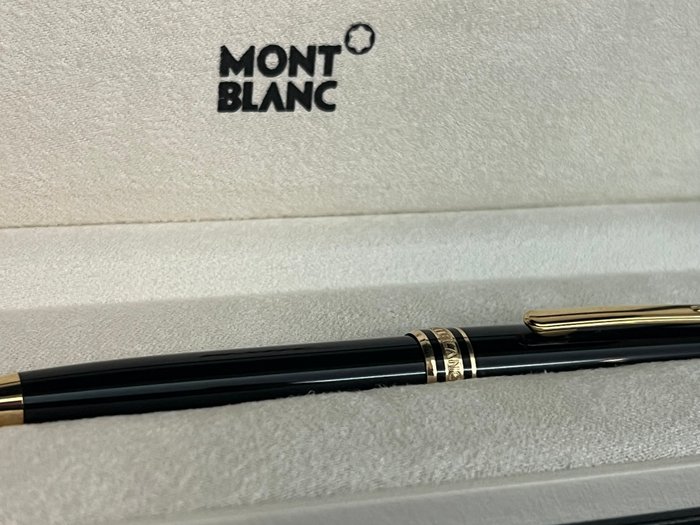 Montblanc Meisterstuck - Pix - Classic - Precious Resin  Gold Plated - EXCELENTE - COMO NOVA - Kuglepen