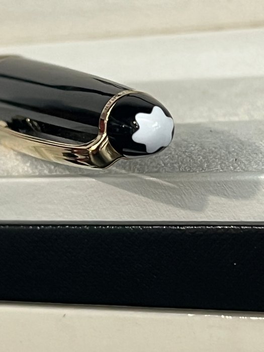 Montblanc Meisterstuck - Pix - Classic - Precious Resin  Gold Plated - EXCELENTE - COMO NOVA - Kuglepen