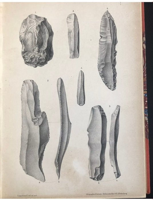 Poljakow, J., - Anthropologisches und Prähistorisches aus verschiedenen Theilen des europäischen Russland´s - 1884