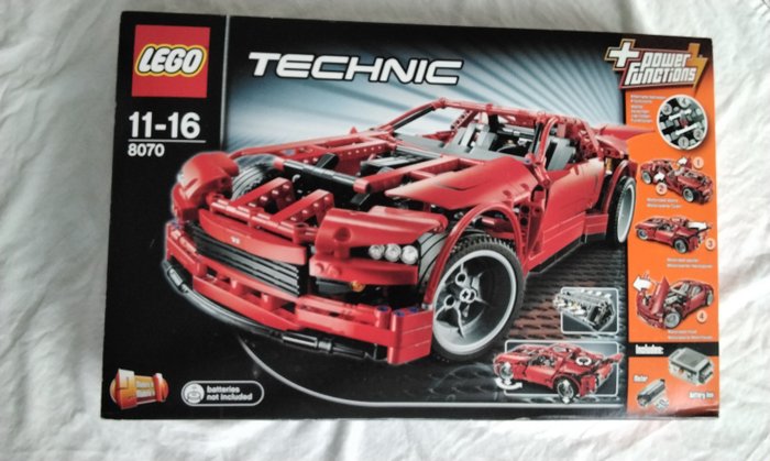 Lego - Technic - 8070 - Supercar - 2010-2020 - Tyskland