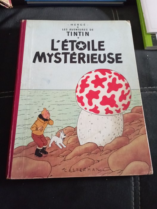 Tintin - 1 Et sæt med 6 albums - Første udgave/genoptryk - 1952/2019