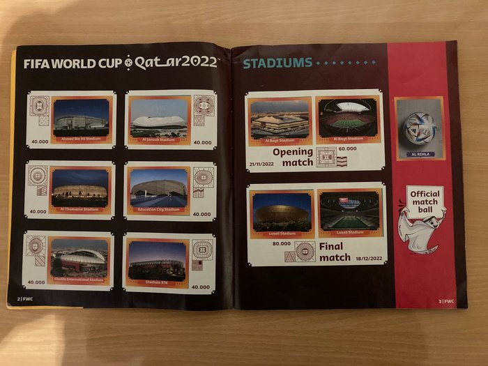 Panini - World Cup Qatar 2022 - Lionel Messi - 1 Complete Album