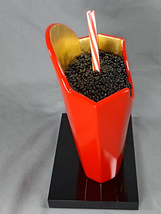 XTC Artist - Mc Caviar 19cm Red gold and red straw