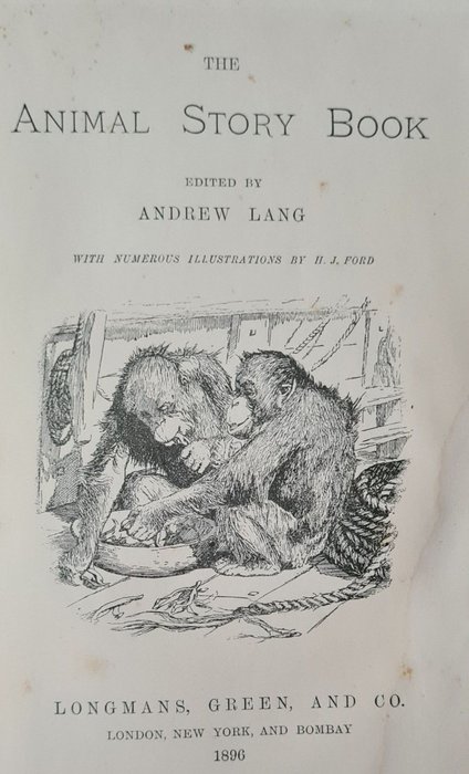 Andrew Lang - The animal story book - 1896