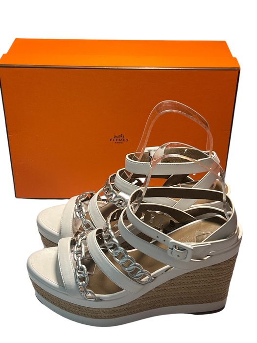 Hermès - Sko med kilehæl - Størelse: Shoes / EU 38