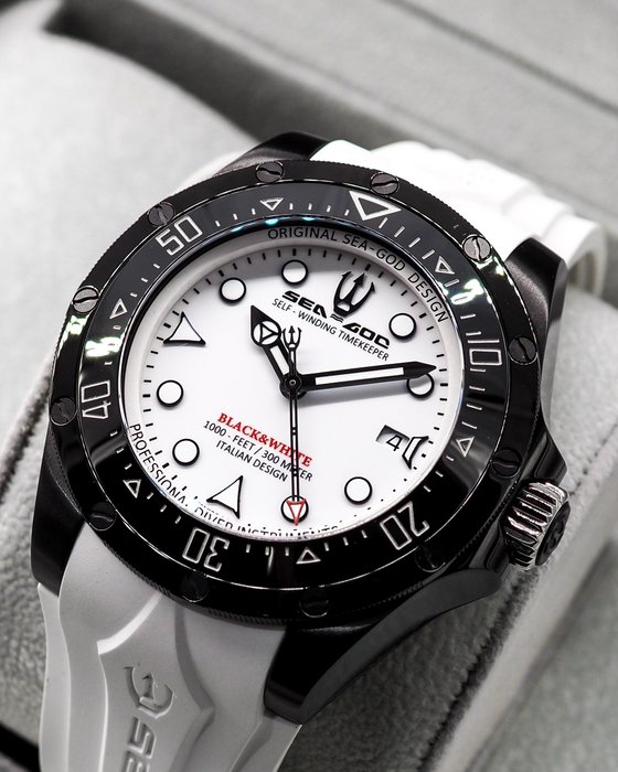 Sea-God - BlackStorm Date - Ingen mindstepris - * NEW * Automatic * Professional Diver * - Mænd - 2011-nu