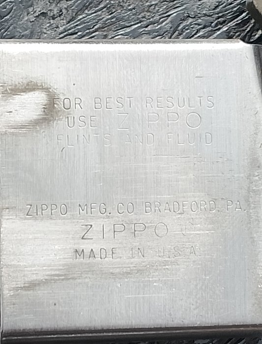 Zippo - Lommelighter - Stål (rustfrit)