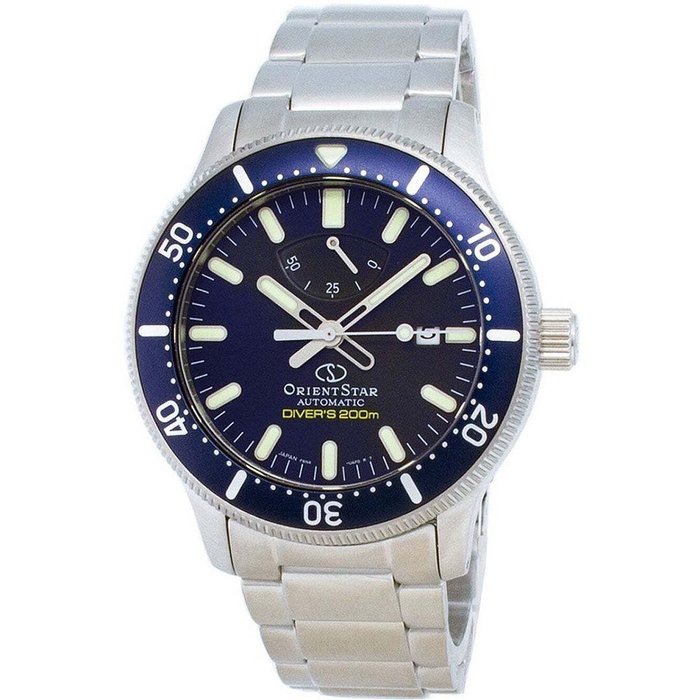 Orient Star - RE-AU0302L00B - Mænd - Diver's 43,5 mm blå ur - helt nyt