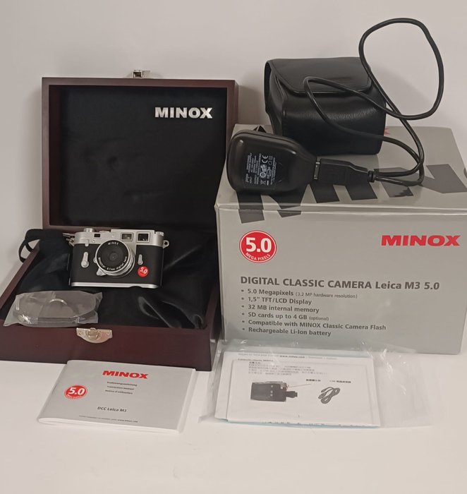 Leica, Minox Digital Classic Camera - DCC - M3 - 5.0MP Digitalkamera