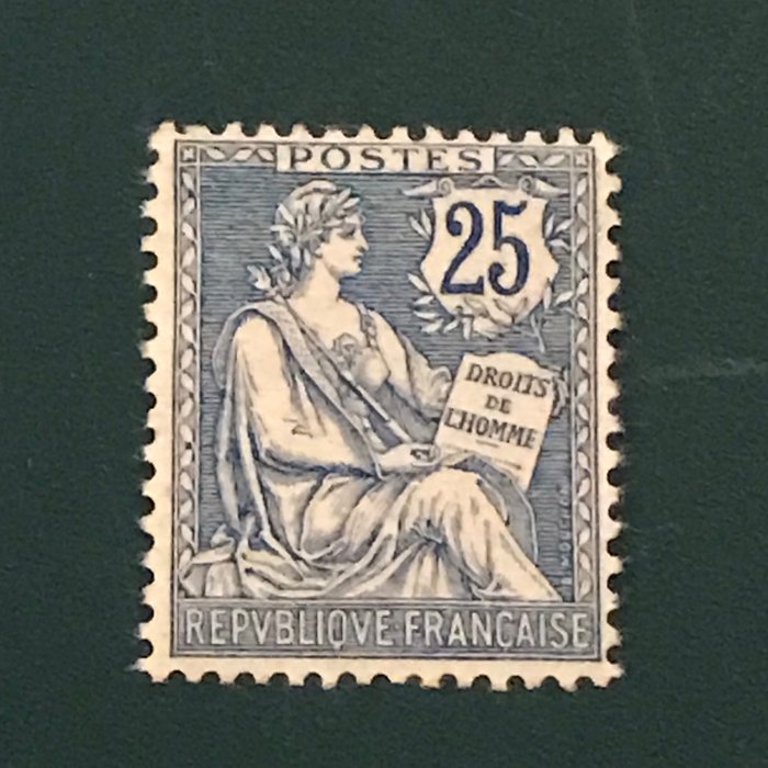 Frankrig 1902 - Mouchon Retouchez - Yvert 124/128