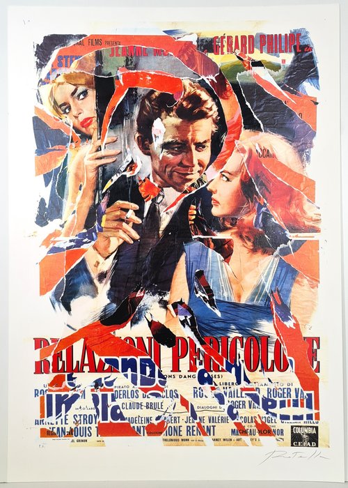 Mimmo Rotella (1918-2006) - Relazioni Pericolose (Dangerous Liaisons)