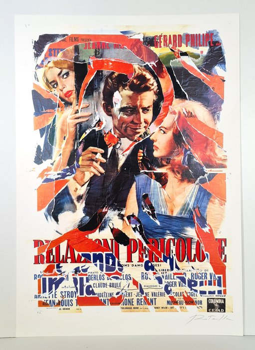 Mimmo Rotella (1918-2006) - Relazioni Pericolose (Dangerous Liaisons)