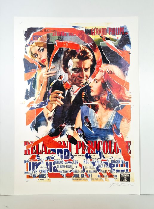 Mimmo Rotella (1918-2006) - Relazioni Pericolose (Dangerous Liaisons)