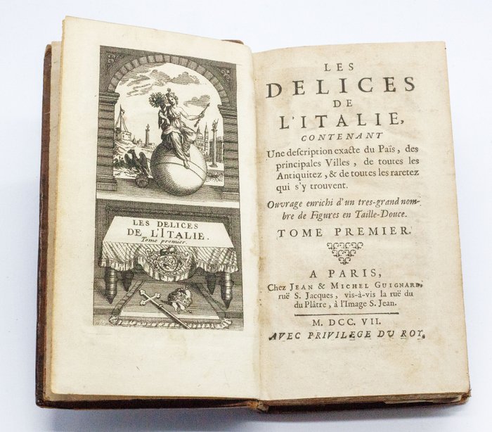 de Rogissart - Delices de l’Italie - 1707