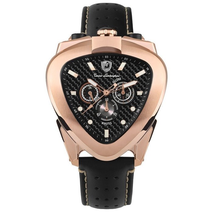 Tonino Lamborghini - Ingen mindstepris - T20CH-C - Mænd - HELT NY - Spyder 12H Rose Gold