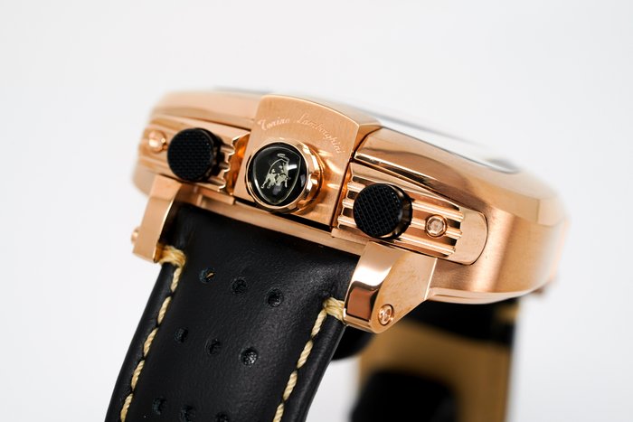 Tonino Lamborghini - Ingen mindstepris - T20CH-C - Mænd - HELT NY - Spyder 12H Rose Gold