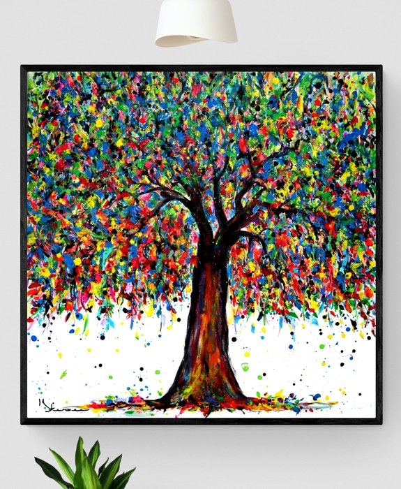 Kspersee - Multicolored tree-XXL