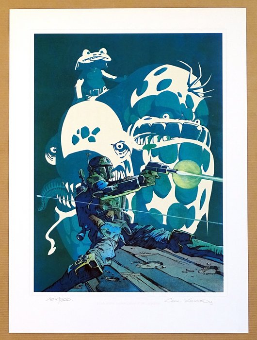 Cam Kennedy - 1 Offset Print - Star Wars - Boba Fett - 1998