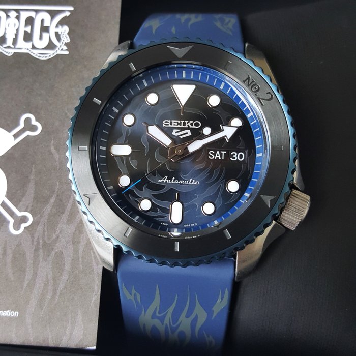 Seiko - ONE PIECE Edition * No 2 * - Automatic - Day Date - Sabo - Mænd - Ny