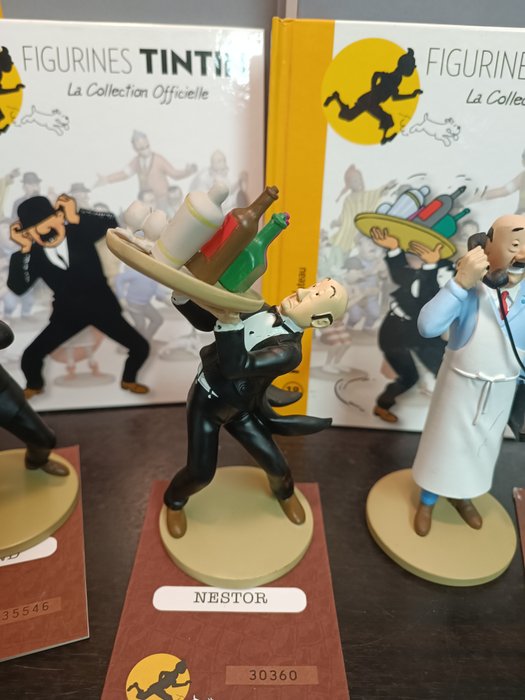 Tintin - Ensemble de 4 figurines la Collection officielle