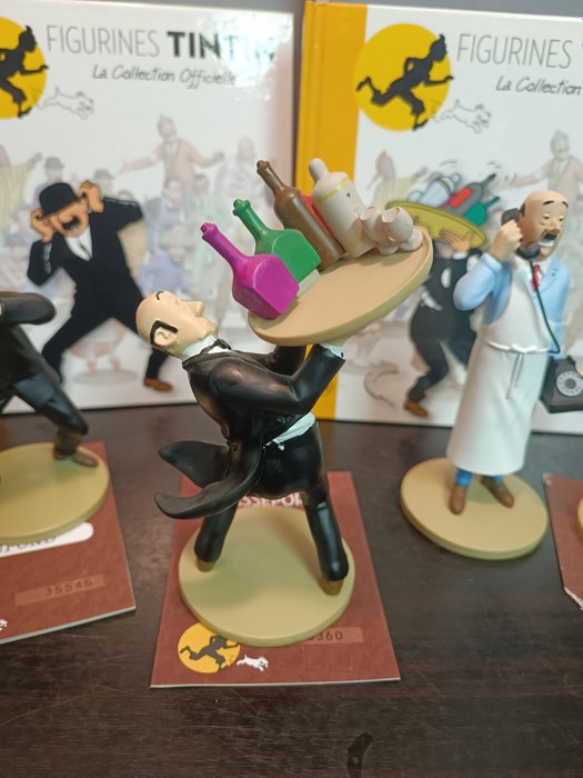 Tintin - Ensemble de 4 figurines la Collection officielle