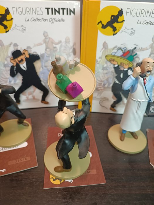 Tintin - Ensemble de 4 figurines la Collection officielle