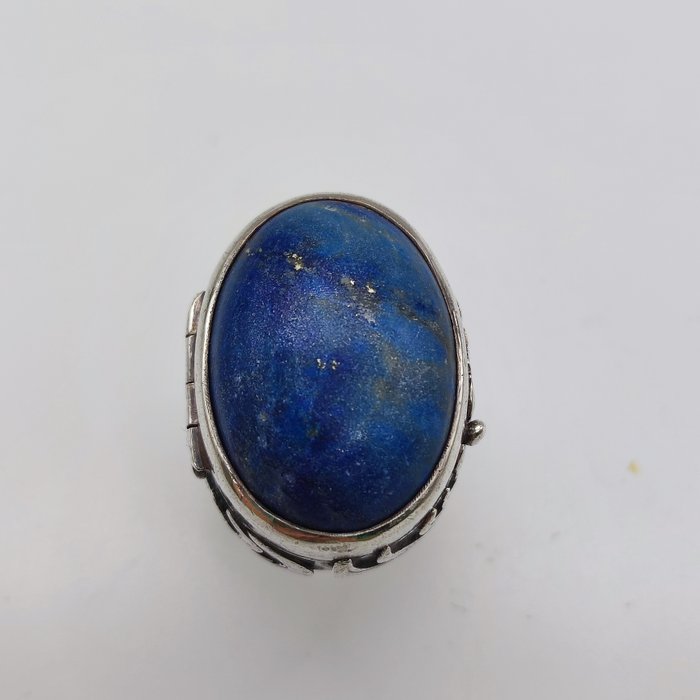 Ingen mindstepris - Ring Sølv -  32.00ct. tw. Lapis lazuli - D.L. af Lagemaat