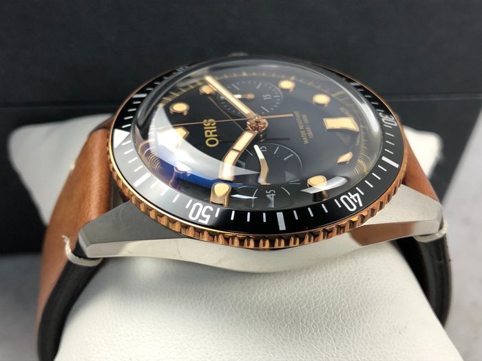 Oris - Divers Sixty Five Chronograph Automatic - 01 771 7744 4354-07 5 21 45 - Mænd - 2011-nu