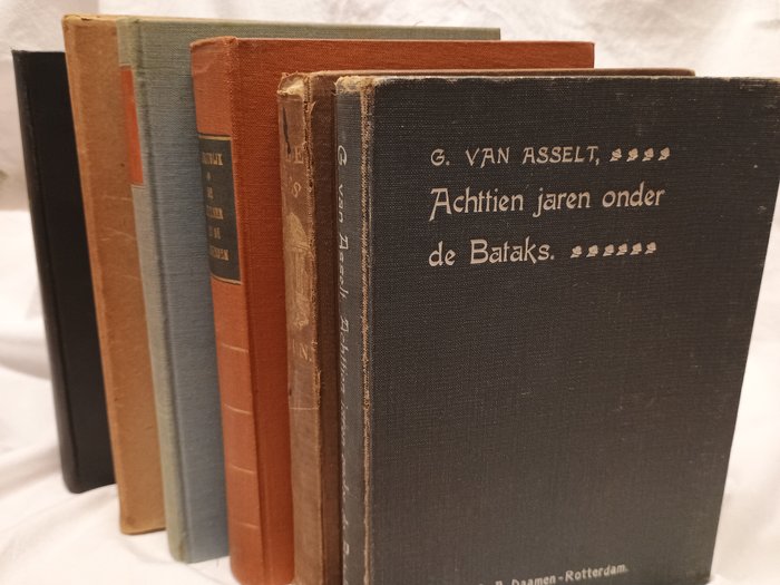 meerdere uitgaven - 6 oude zeldzamere boeken - 1852-1964