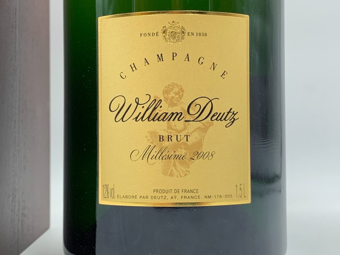 2008 Deutz, Cuvée "William Deutz" Limited Edition - Champagne Brut - 1 Magnum (1,5 L)