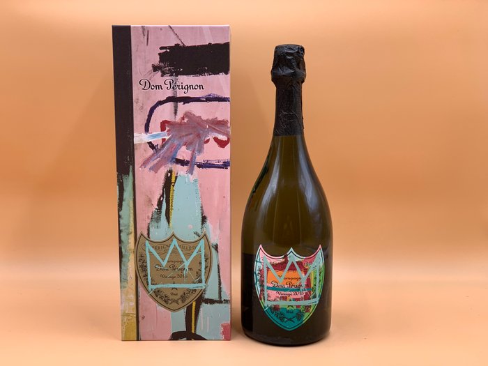 2015 Dom Pérignon, "Désign Bleu " Jean-Michel Basquiat. "Limited Édition" - Champagne Brut - 1 Flaske (0,75L)